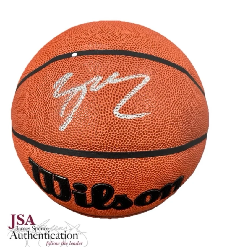 LONZO BALL signed (CLEVELAND CAVALIERS) Official size basketball JSA CF37922