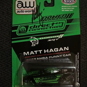 2023 1:64 DieCast Signed Matt Hagan NHRA Tony Stewart Racing Funny Car