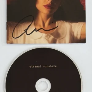 Ariana Grande SIGNED Eternal Sunshine CD Book AUTOGRAPH PSA DNA COA Wicked