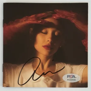Ariana Grande SIGNED Eternal Sunshine CD Booklet Book AUTOGRAPH PSA DNA Wicked