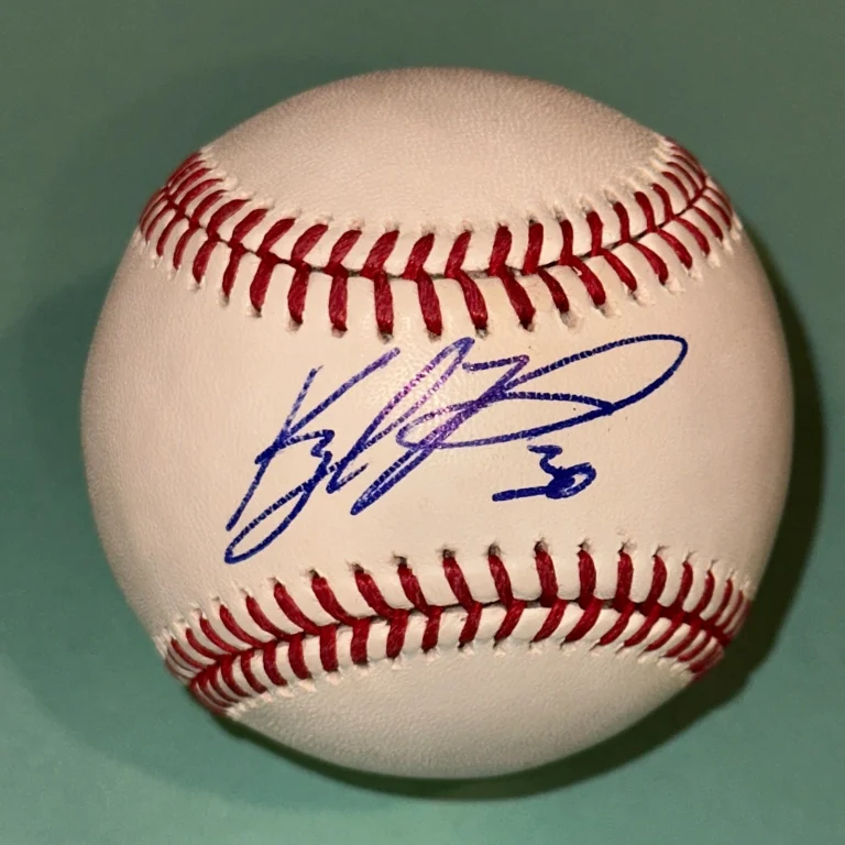 KYLE TUCKER (Chicago CUBS) Signed Official MLB Baseball Beckett (BAS)