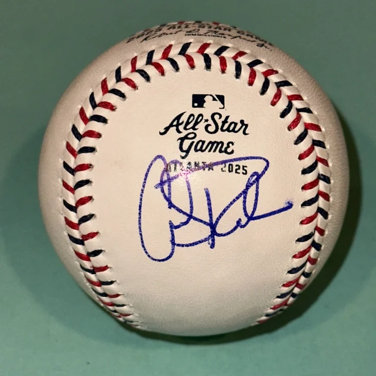 CARLOS RODON (Yankees) Signed Official 2025 ALL-STAR Baseball Beckett (BAS)