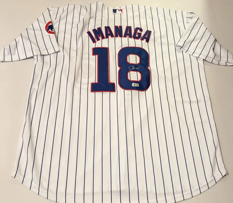 Shota Imanaga Chicago Cubs signed jersey autographed Beckett Witnessed