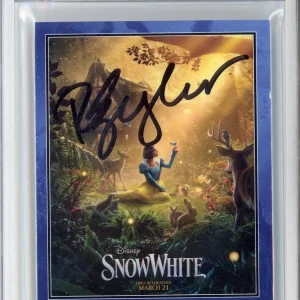 2025 Topps Now Disney Snow White Rachel Zegler SIGNED Autograph BAS Beckett COA