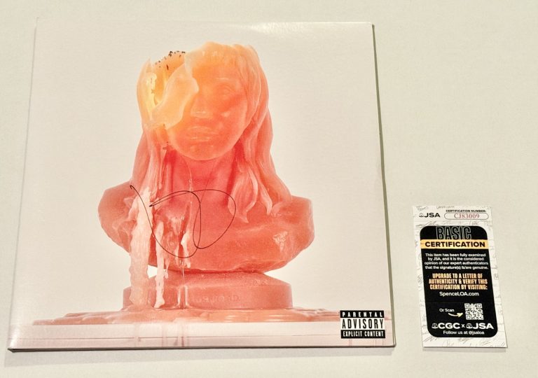 Kesha signed High Road Vinyl Album autographed LP autographed JSA COA