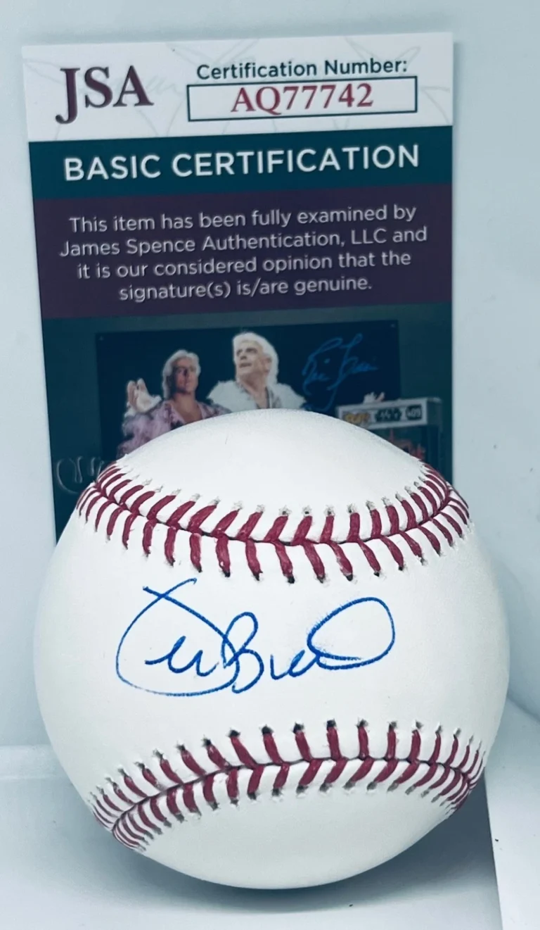 Joe Buck Broadcaster signed Official MLB Baseball Ball autographed JSA
