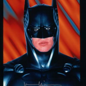 Val Kilmer Signed Autographed 8X10 Photo Batman Forever In Suit Headshot GA