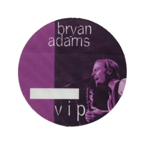Bryan Adams 1996 18 Til I Die Concert Tour VIP Backstage Pass