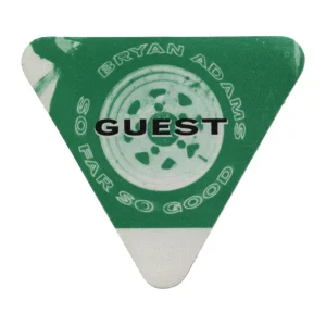 Bryan Adams 1993 So Far So Good Concert Tour Guest Backstage Pass