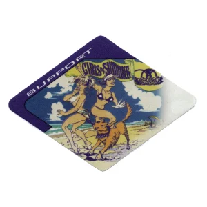 Aerosmith 2002 Girls of Summer Concert Tour Support Backstage Pass