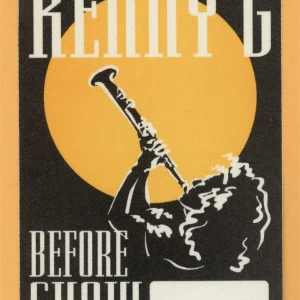 Kenny G 1996 The Moment Concert Tour BEFORE SHOW Backstage Pass