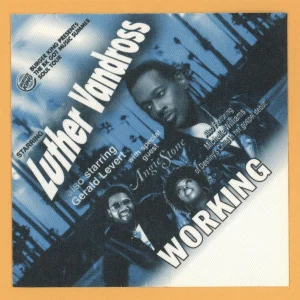 Luther Vandross 2005 w/ Michelle Williams Concert Tour WORKING Backstage Pass