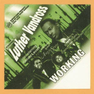 Luther Vandross 2005 w/ Michelle Williams Concert Tour WORKING Backstage Pass