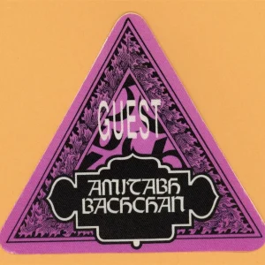 Amitabh Bachchan Concert Tour GUEST Backstage Pass