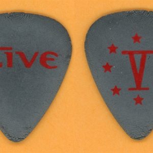 +Live+ Ed Kowalczyk Vintage Guitar Pick - 2001 V Tour