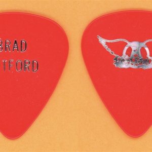 Aerosmith Brad Whitford Vintage Guitar Pick - 1989 Pump Tour