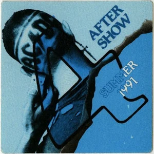 AC/DC 1991 Razor's Edge Concert Tour After Show Backstage Pass