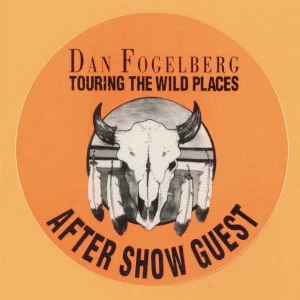 Dan Fogelberg 1991 The Wild Places Concert Tour AFTER SHOW Backstage Pass