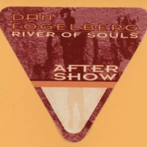 Dan Fogelberg 1993 River of Souls Concert Tour AFTER SHOW Backstage Pass