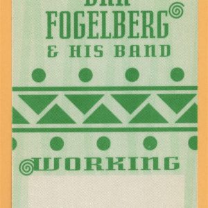 Dan Fogelberg 1995 Concert Tour WORKING Backstage Pass