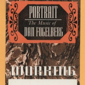 Dan Fogelberg 1997 PORTRAIT Concert Tour WORKING Backstage Pass