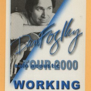 Dan Fogelberg 2000 Solo Concert Tour WORKING Backstage Pass