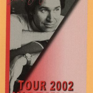 Dan Fogelberg 2002 Solo Concert Tour WORKING Backstage Pass