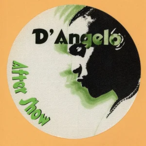 D'Angelo 1996 Brown Sugar Concert Tour AFTER SHOW Backstage Pass