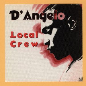 D'Angelo 1996 Brown Sugar Concert Tour CREW Backstage Pass