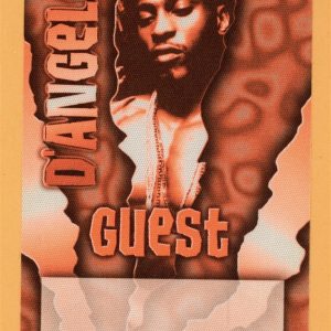 D'Angelo 2000 Voodoo Concert Tour GUEST Backstage Pass