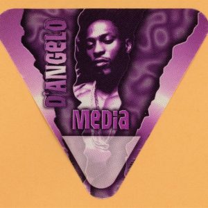 D'Angelo 2000 Voodoo Concert Tour MEDIA Backstage Pass