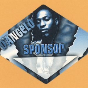 D'Angelo 2000 Voodoo Concert Tour SPONSOR Backstage Pass