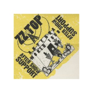 ZZ Top 1994 Antenna Concert Tour Support Aftershow Backstage Pass
