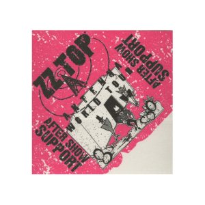 ZZ Top 1994 Antenna Concert Tour Support Aftershow Backstage Pass