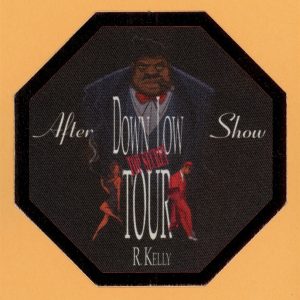 R. Kelly 1996 Down Low Concert Tour AFTER SHOW Backstage Pass