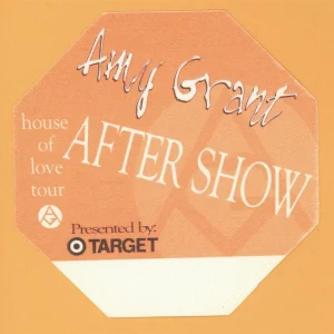 Amy Grant 1994 House of Love Concert Tour AFTER SHOW Backstage Pass