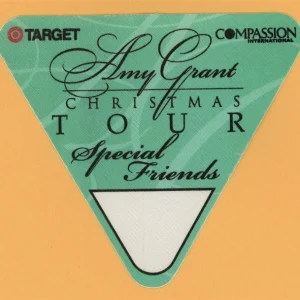 Amy Grant 1997 Christmas Concert Tour SPECIAL FRIENDS Backstage Pass