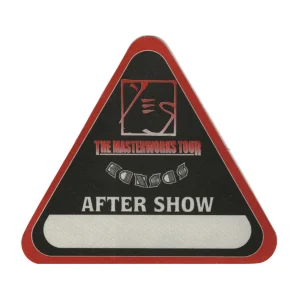 Yes 2000 The Ladder Concert Tour w/ Kansas Aftershow Backstage Pass
