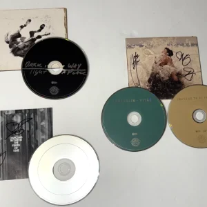 ANBERLIN band REAL hand SIGNED set of 3 CDs Vital Fibers of Time Dark is The Way