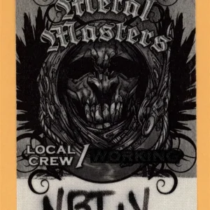 Metal Masters 2008 Judas Priest James Dio Concert Tour Backstage Pass