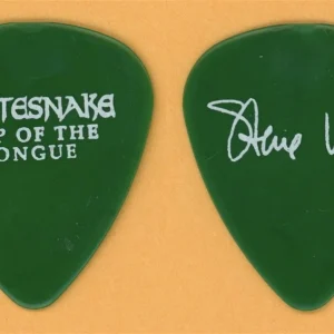 Whitesnake Steve Vai Vintage Guitar Pick - 1990 Slip of the Tongue Tour