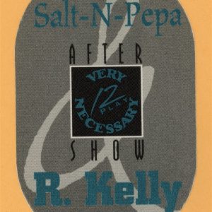 Salt N Pepa 1993 R. Kelly Very Necessary Concert Tour After Show Backstage Pass