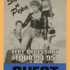 Salt N Pepa 1994 Very Necessary Concert Tour GUEST Backstage Pass