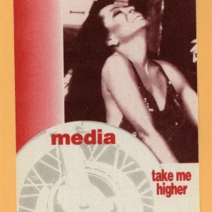 Diana Ross 1995 Take Me Higher Concert Tour MEDIA Backstage Pass
