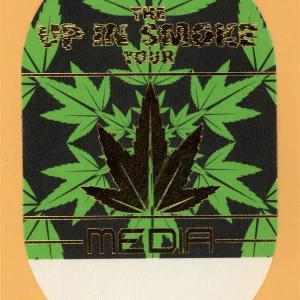 Eminem 2000 Up In Smoke Tour w/ Snoop Dogg, Dr. Dre MEDIA Backstage Pass