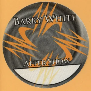 Barry White 1995 Icon Concert Tour AFTER SHOW Backstage Pass