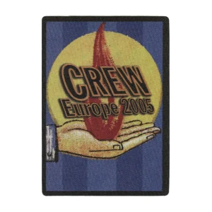 Bob Dylan 2005 Europe Concert Tour Crew Backstage Pass