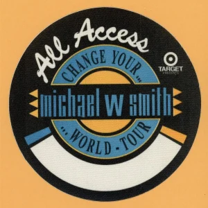 Michael W. Smith 1992 Change Your World Concert Tour ALL ACCESS Backstage Pass