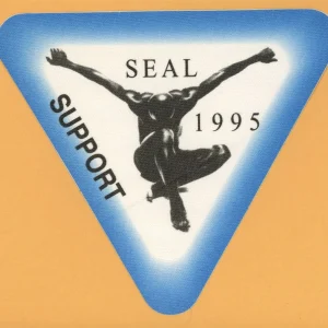 Seal 1995 Concert Tour SUPPORT Backstage Pass