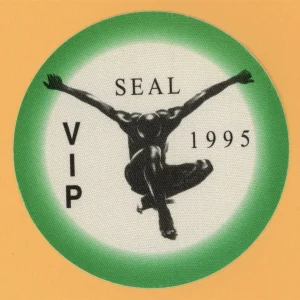 Seal 1995 Concert Tour VIP Backstage Pass